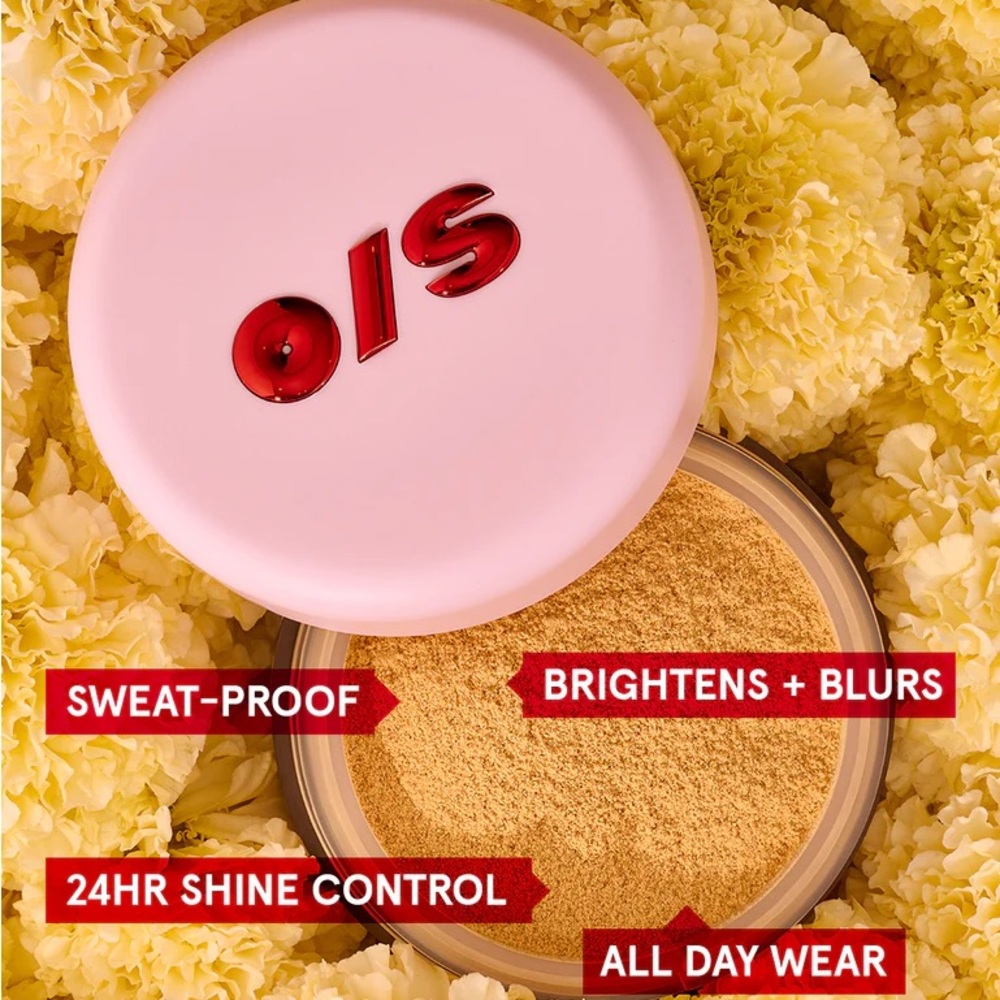 ONE/SIZE Ultimate Blurring Loose Setting Powder Ultra Pink - Picture 4 of 5